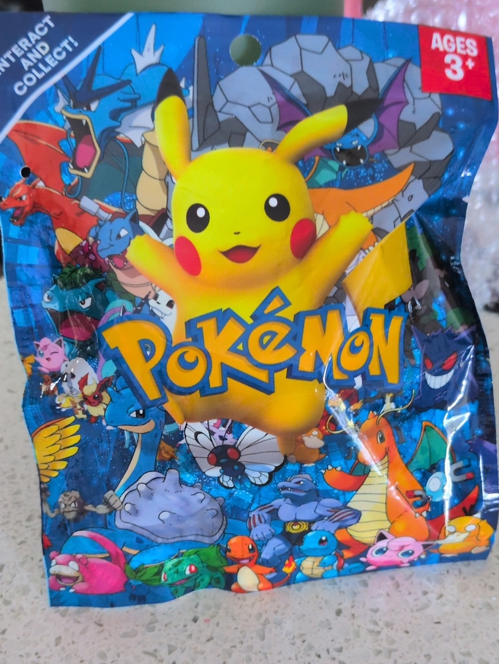 Pikachu Kids Toy - Bright Yellow Blind Bag